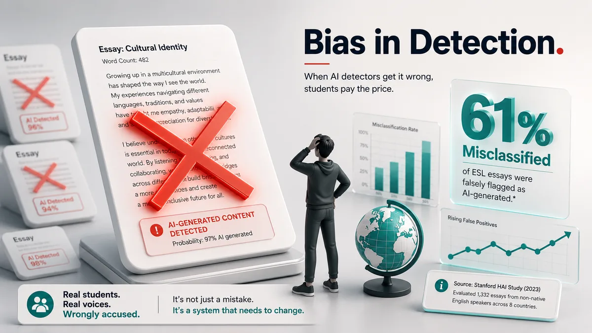 AI Detectors Are Wrongly Flagging ESL Students as Cheaters — The Research Is Damning