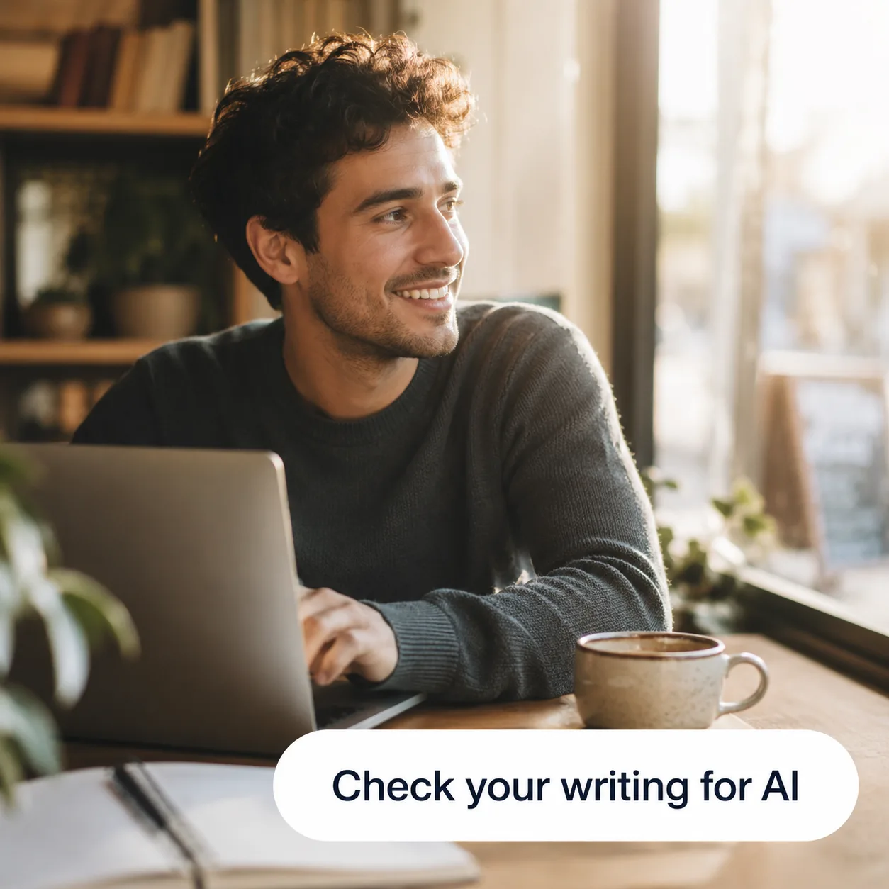 QuillBotAI Pro free AI content detector — sentence-level heatmap showing ChatGPT and human-written text